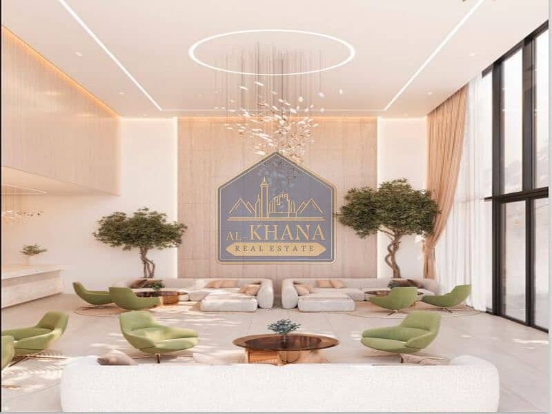 Fully furnished apartment with 5 years payment plan / Open community view