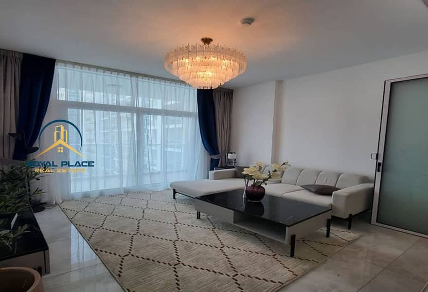 1BHK convertible to 2BHK | Furnished | Pool View - Image 6