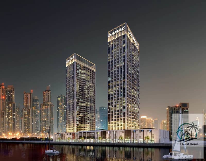 Modern Furnished Studio for Short-Term Stay at DAMAC Maison Prive | Prime Location, Stunning Views, Fitness & Leisure Facilities