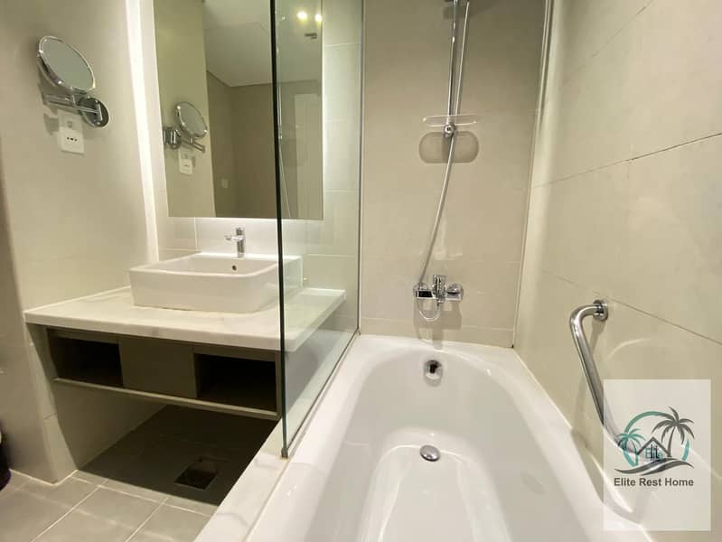 Modern Furnished Studio for Short-Term Stay at DAMAC Maison Prive | Prime Location, Stunning Views, Fitness & Leisure Facilities - Image 6