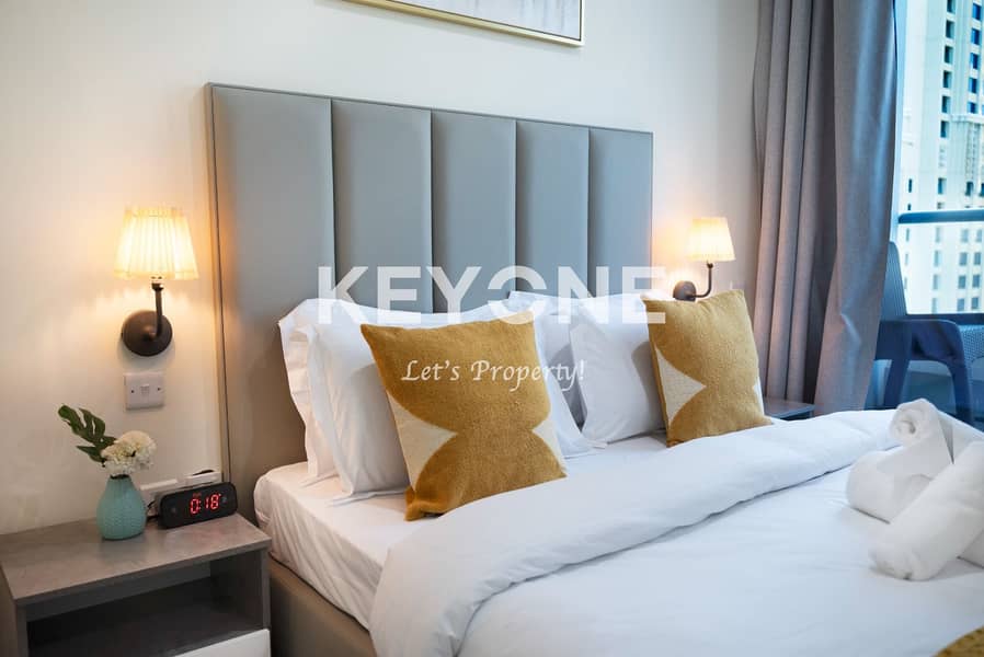 JBR & Marina View | High Floor | Furnished - Image 12