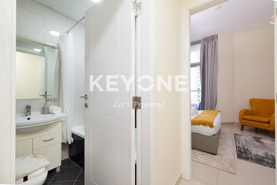 JBR & Marina View | High Floor | Furnished - Image 19