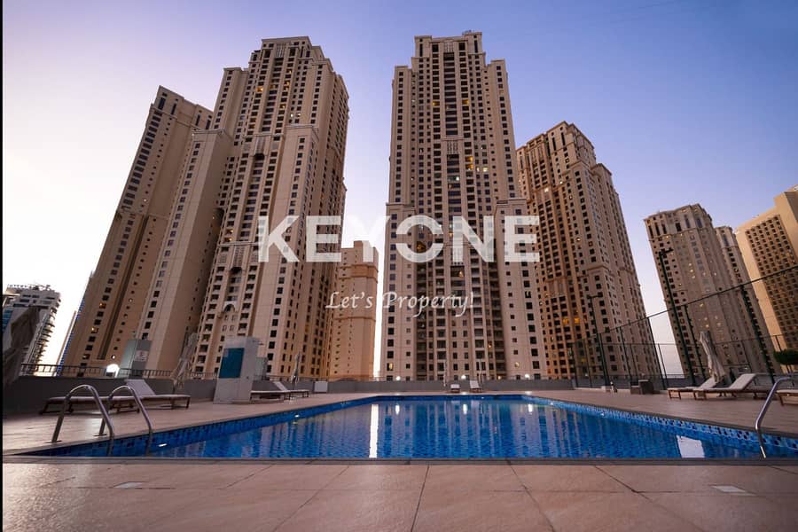 JBR & Marina View | High Floor | Furnished - Image 33