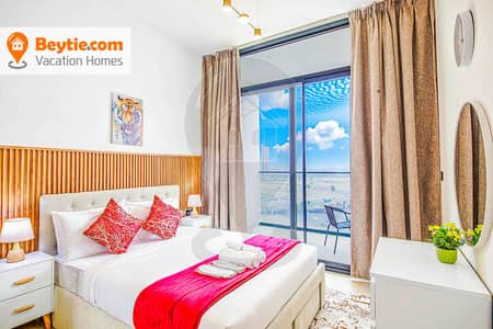 1 Bedroom Flat for Rent in Jumeirah Village Circle (JVC), Dubai - An Elegant Fully Furnished 1BR in Binghatti Luna