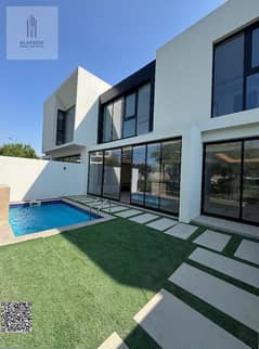 فلا فاخرة 4 غرف مع مسبح خاص في الزوراء