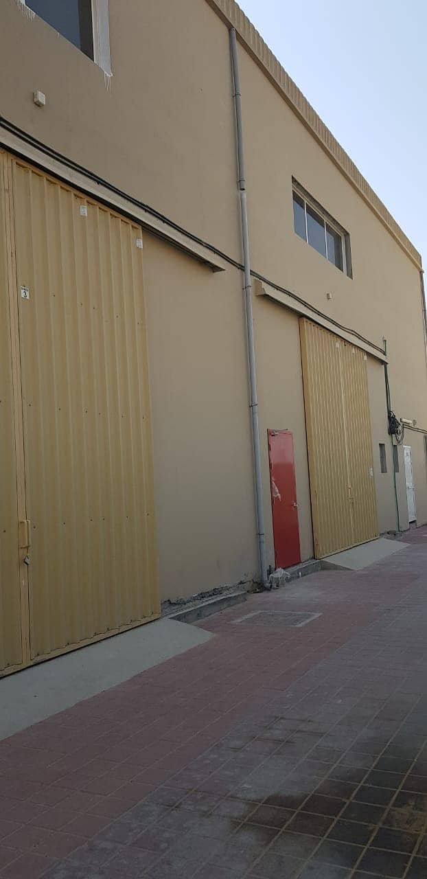 100 K/w Electricity Do not miss the chance, amazing 5000 SQFT Warehouse for rent 90000 Aed Call Rawal