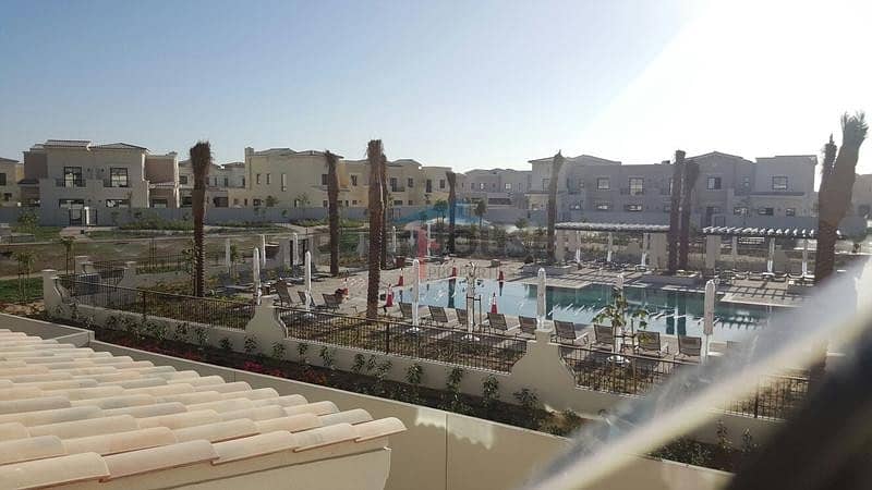 Pool View Big Plot 5 bed Maids Dubai Hills Maple