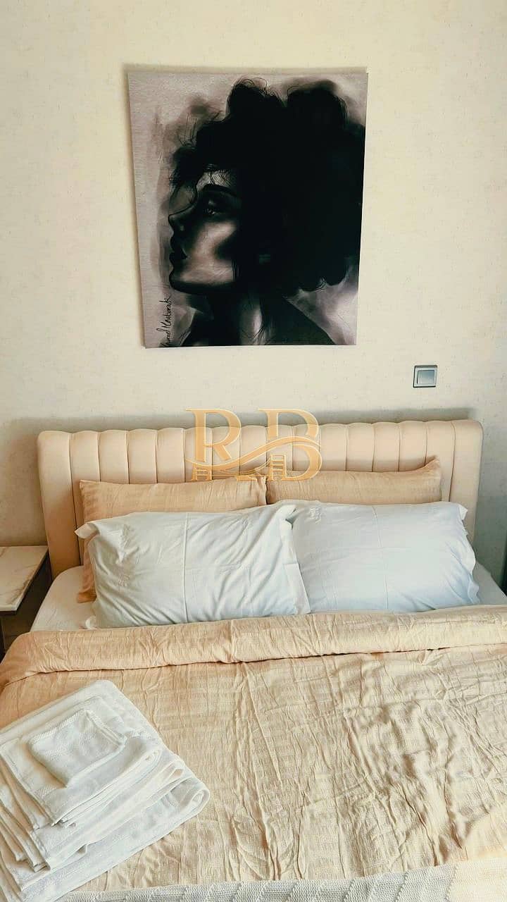 Stunning Furnished Studio || 7K Monthly with Bills || Pool View || Middle Floor || Ready To Move - Image 8