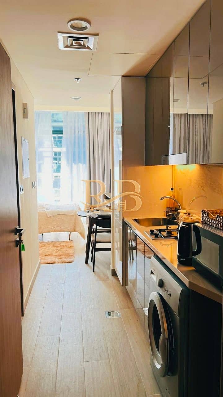 Stunning Furnished Studio || 7K Monthly with Bills || Pool View || Middle Floor || Ready To Move - Image 9