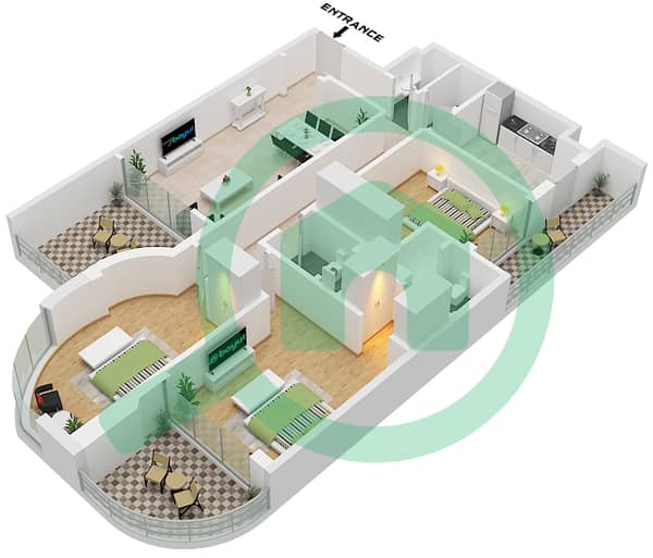 Unit 1 Floor 8