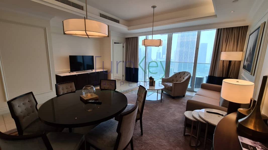 Luxury 2 Beds | Luxury Furnished | Burj View - Image 7