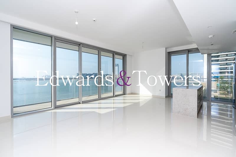 Vacant | 3BR+M | Full Palm and Sea View | Corner