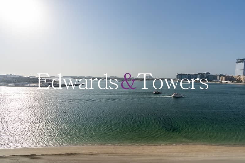 Vacant | 3BR+M | Full Palm and Sea View | Corner - Image 19