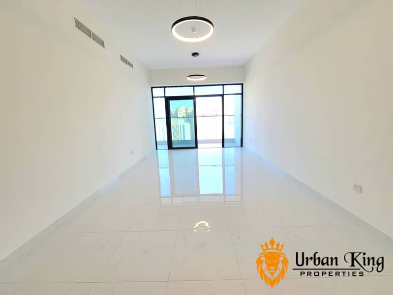Brand New Building with Huge Balcony | Spacious Apartment, Close Kitchen