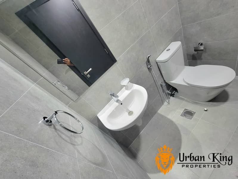 Brand New Building with Huge Balcony | Spacious Apartment, Close Kitchen