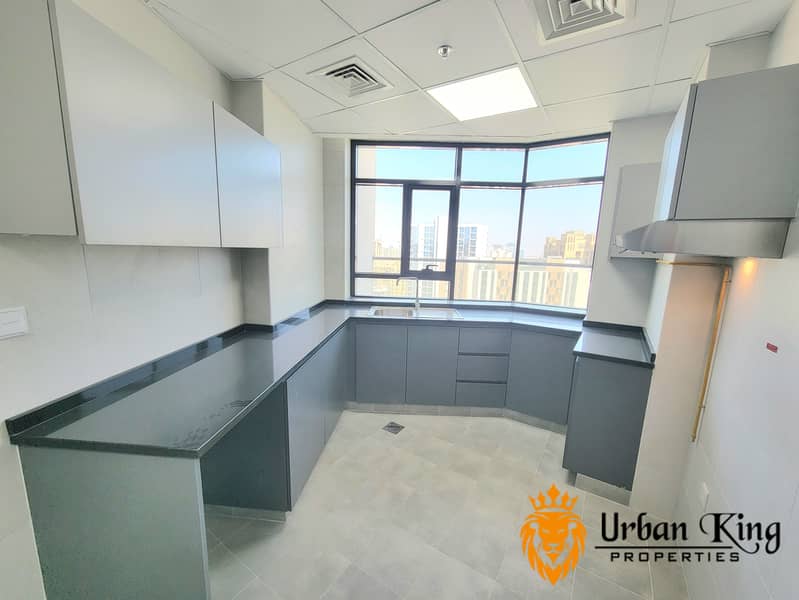 Brand New Building with Huge Balcony | Spacious Apartment, Close Kitchen