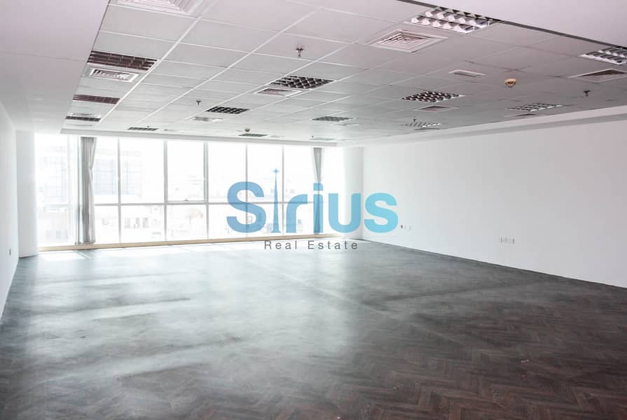 Unfurnished Office with Huge Potential Available For Rent in Deira