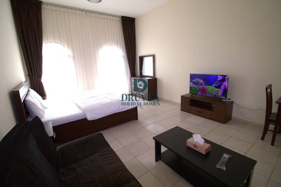 Fully Furnished Studio Near Metro Station Monthly AED 6800