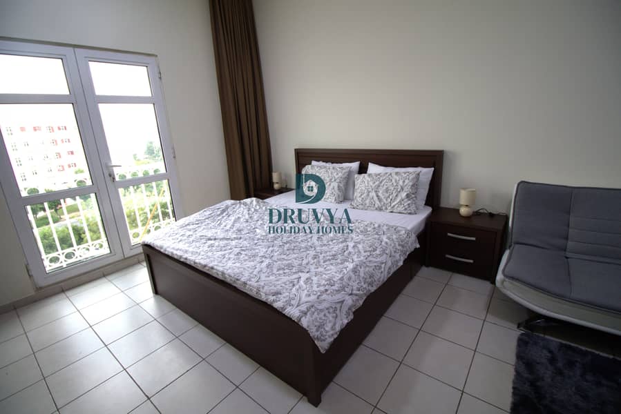 Fully Furnished Studio Near Metro Station weekly AED 2950/-