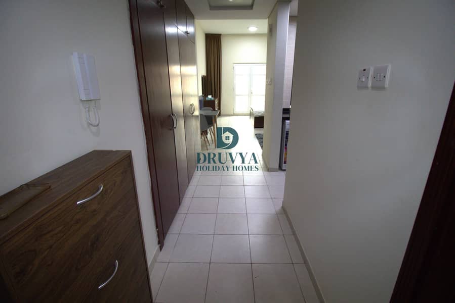 Fully Furnished Studio Near Metro Station weekly AED 2950/- - Image 7