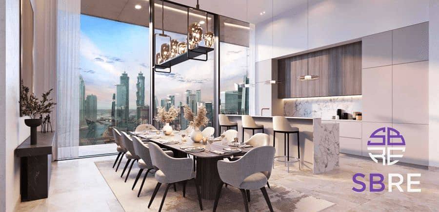 LUXURY 4BR | High Floor | Burj & Canal View