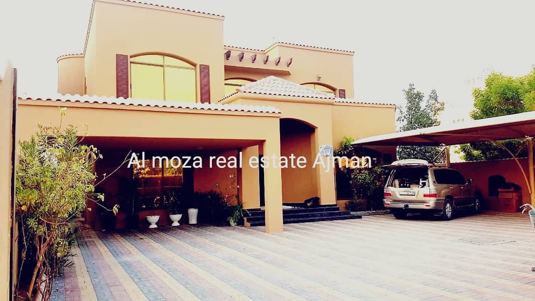 =Huge & Spacious and luxurious 6 Bedroom hall villa available for rent in heart of ajman. . . . .