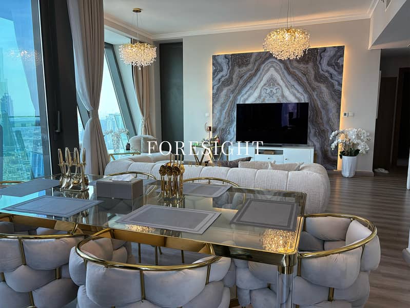 2 BHK with Stunning Burj Khalifa & Dubai Skyline Views