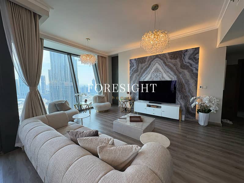 2 BHK with Stunning Burj Khalifa & Dubai Skyline Views