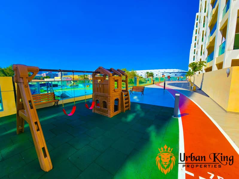 Fully Green View | 1 - BHK + Store Room | With Kids Play Area And Gym Pool