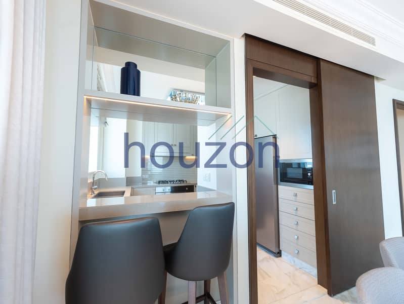Luxurious 3BR +M/R |High Floor|Burj+Fountain View