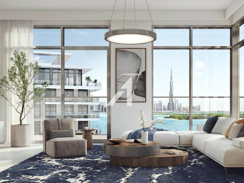 Elegant Waterfront Apartment | Premium Open Layout