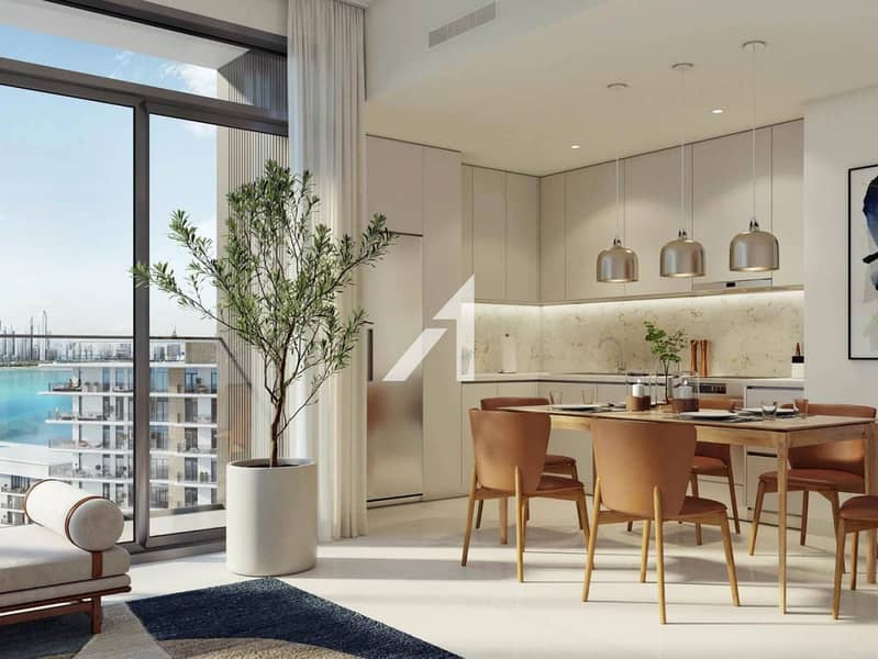 Elegant Waterfront Apartment | Premium Open Layout