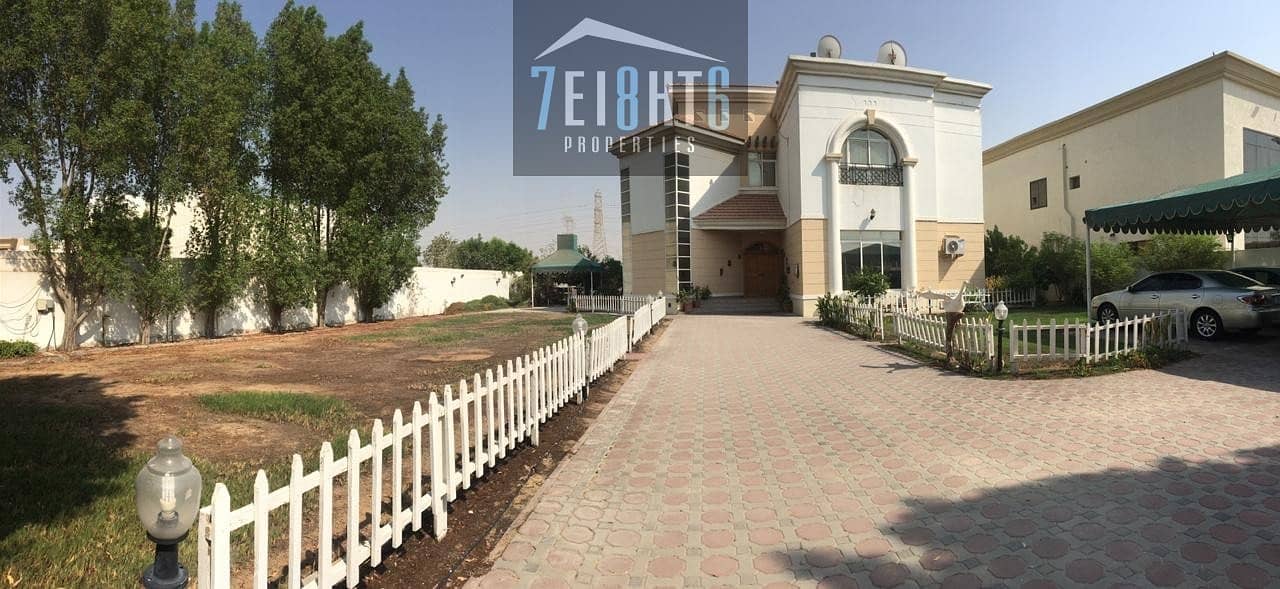 Suitable for investors: 5 b/r good quality independent villa + maids room + large stunning garden Suitable for investors: 5 b/r good quality independent villa + maids room + large stunning garden