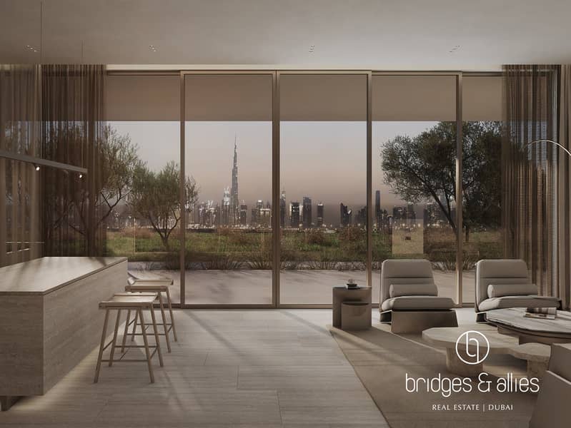 BELOW OP | CORNER 2 BR | DUBAI SKYLINE VIEW