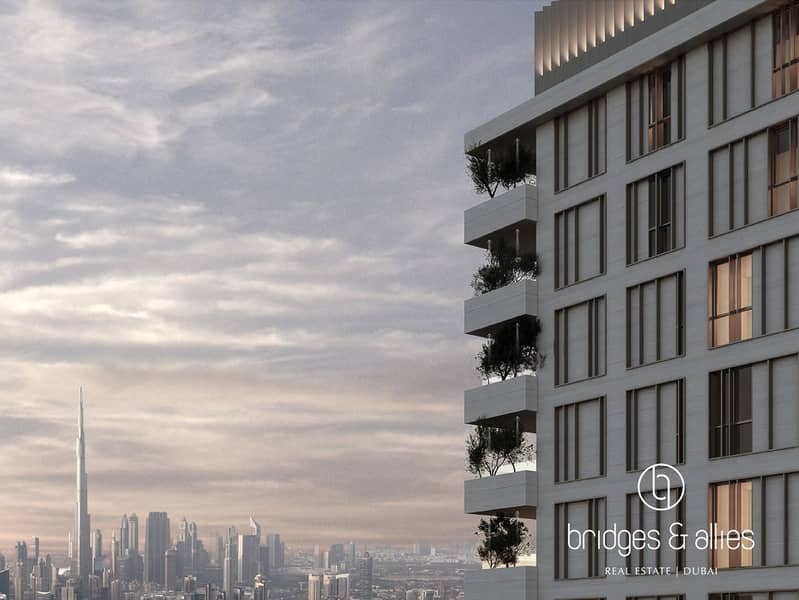 BELOW OP | CORNER 2 BR | DUBAI SKYLINE VIEW - Image 14
