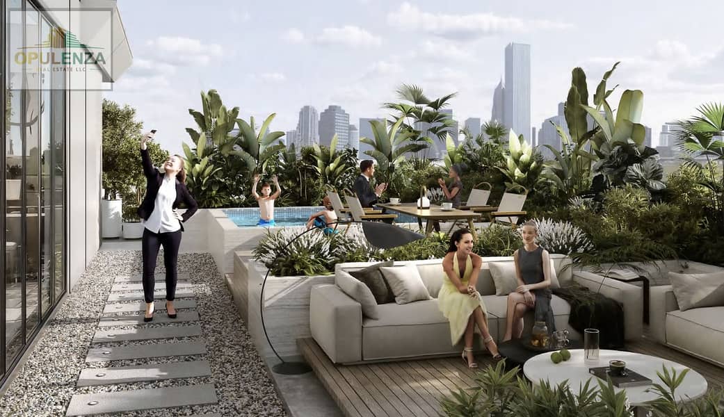 Modern Studio Apartment | Stamn One | Jumeirah Garden City | Off-Plan | Garden View - Image 13