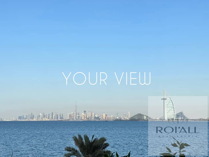 Panoramic Sea View // Burj View // Downtown View// Private beach