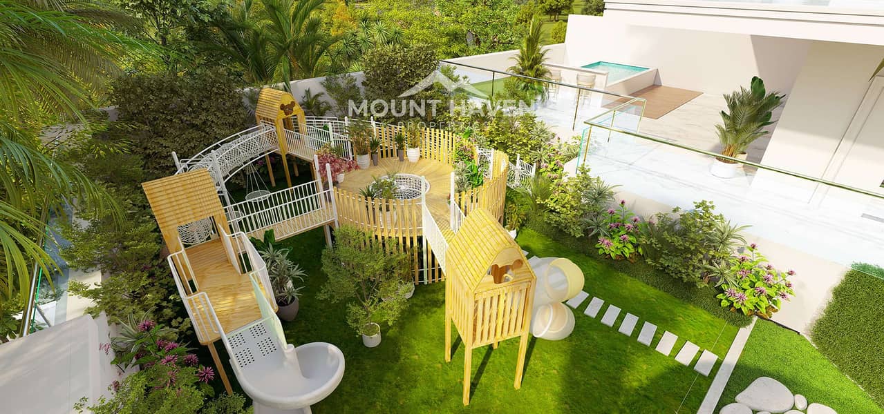 1BHK with Private Pool | Science Park View | Dubai Skyline View - Image 7