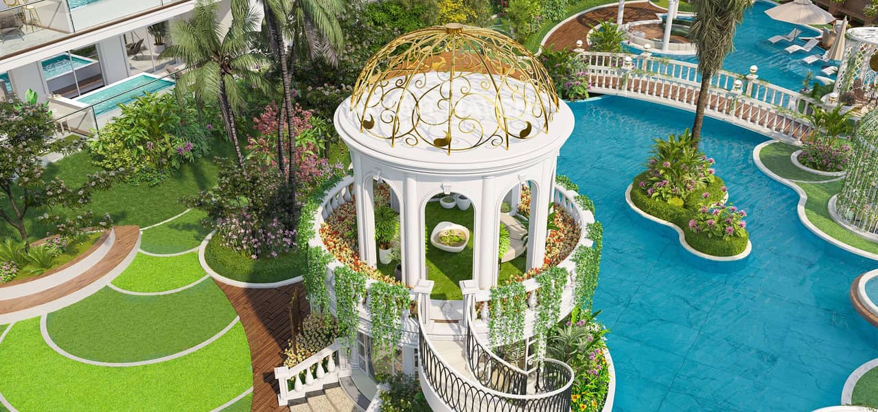 1BHK with Private Pool | Science Park View | Dubai Skyline View - Image 15