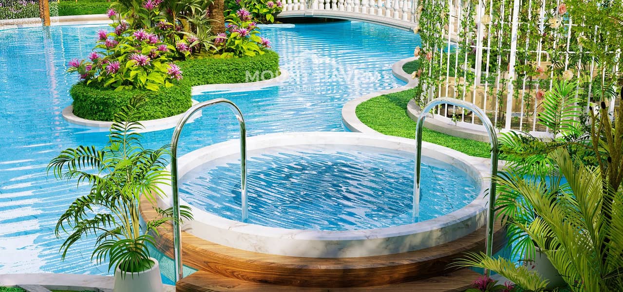 1BHK with Private Pool | Science Park View | Dubai Skyline View - Image 17