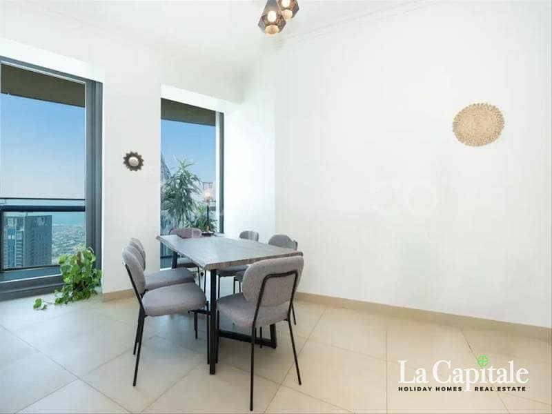 Corner Layout | Sea and Meydan View | High Floor