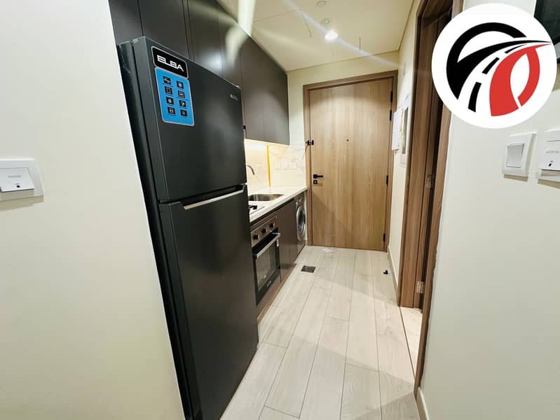 Ready to move studio apartment/fully furnished/also chiller free /just in 53k