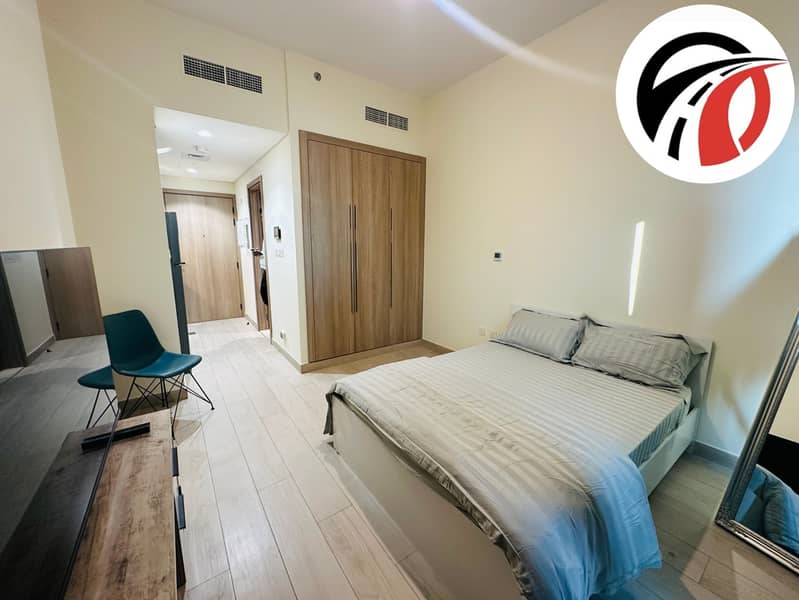 Ready to move studio apartment/fully furnished/also chiller free /just in 53k