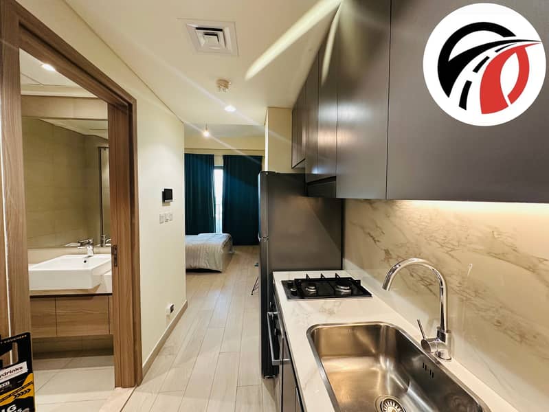 Ready to move studio apartment/fully furnished/also chiller free /just in 53k - Image 8