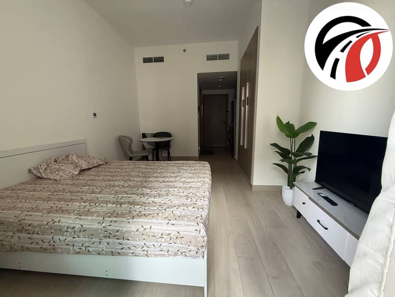 Luxurious Ready To Move Full Furnished Studio / Chiller Free/ only 55k In Al Furjan