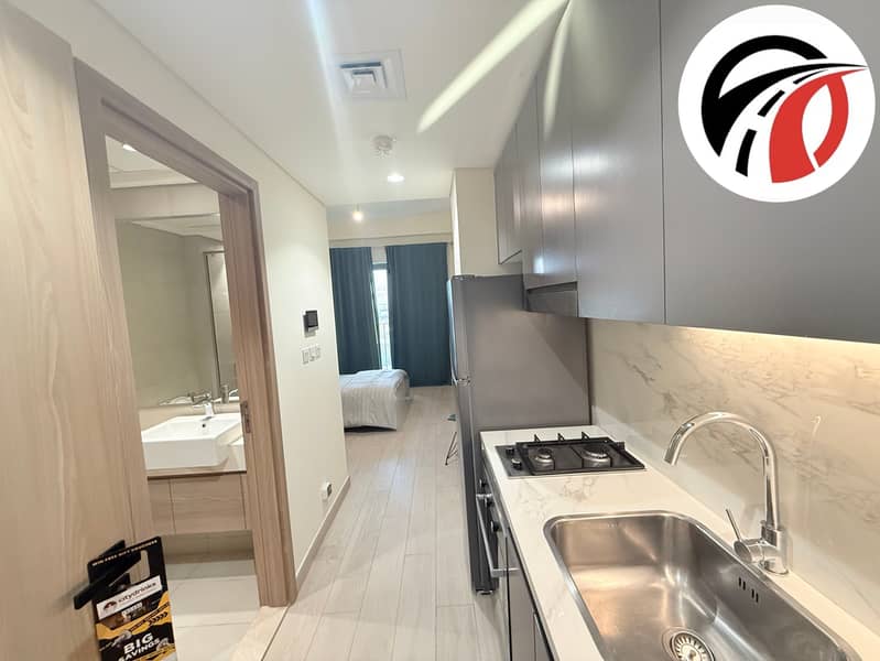 Luxurious Ready To Move Full Furnished Studio / Chiller Free/ only 55k In Al Furjan