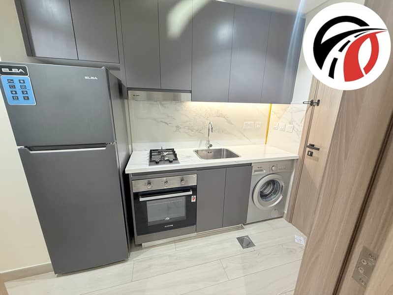 Luxurious Ready To Move Full Furnished Studio / Chiller Free/ only 55k In Al Furjan