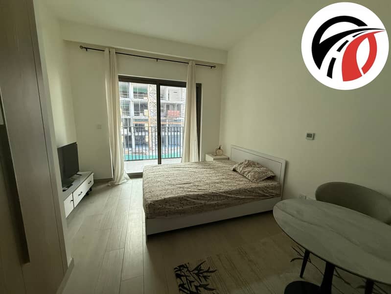 Luxurious Ready To Move Full Furnished Studio / Chiller Free/ only 55k In Al Furjan - Image 9