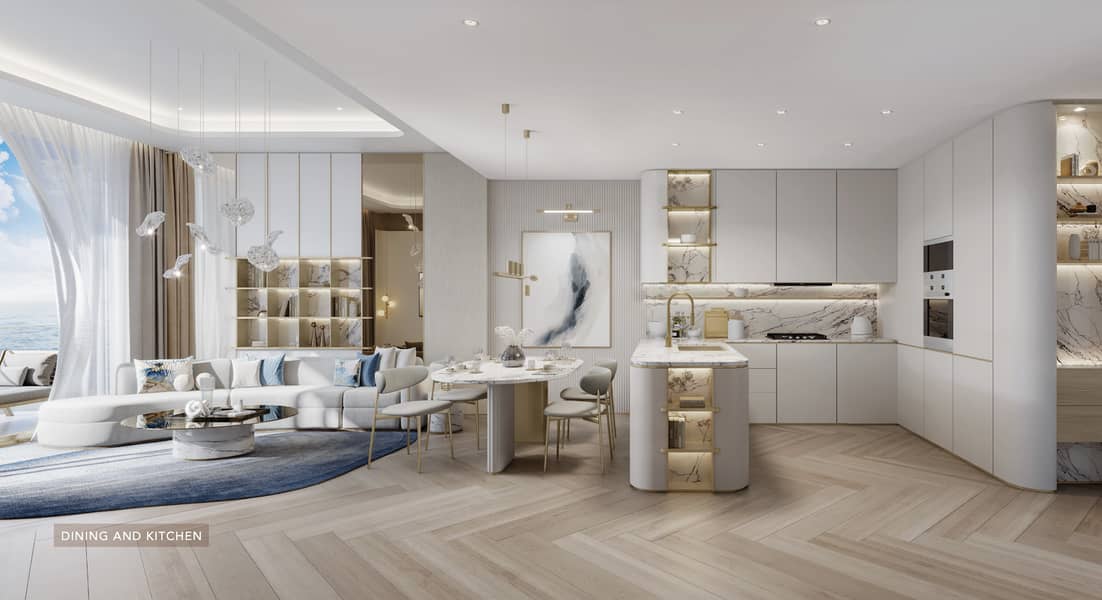 Luxury 1 bedroom close the Marina and mall