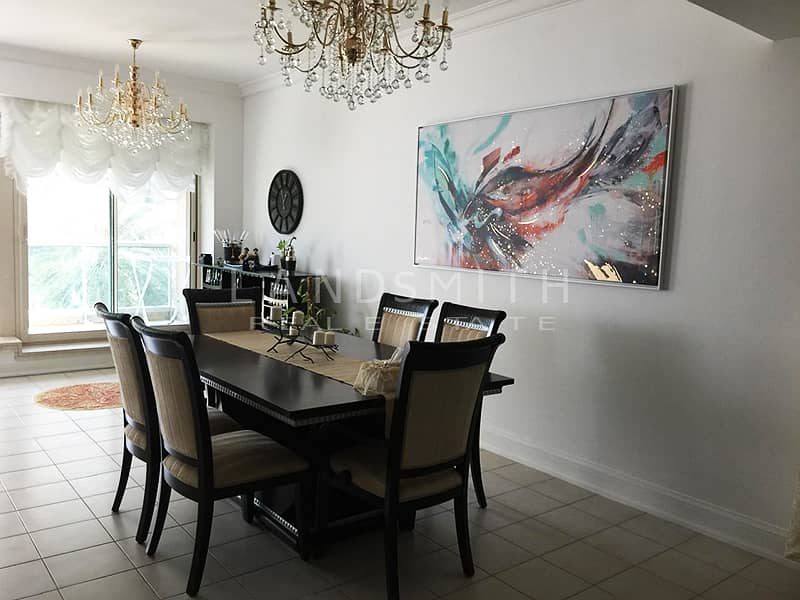 Spacious 3 Bedroom Apartment | Study | Maid Room